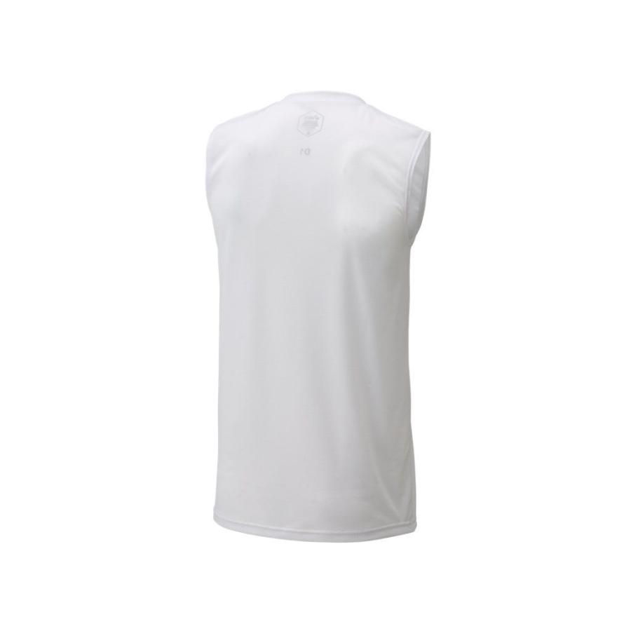 アシックス 野球 ノースリーブアンダーシャツ ミドルフィット(ホワイト・サイズ：XL) 返品種別A｜joshin｜02