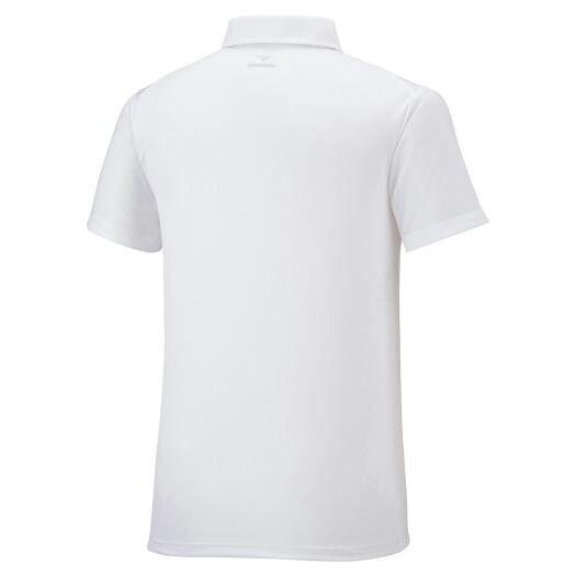 ミズノ ポロシャツ 半袖 ボタンダウン(ホワイト×ブラック・サイズ：M) 返品種別A｜joshin｜02