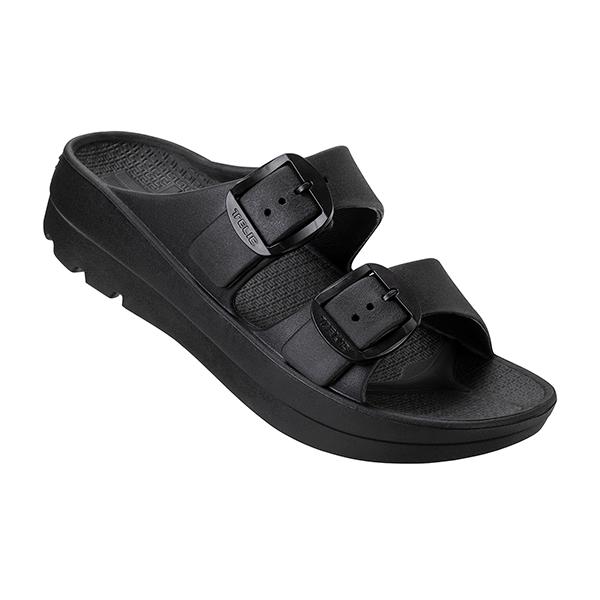 TELIC リカバリーサンダル(Black・サイズ：ML(25.5-26cm)) 返品種別A 
