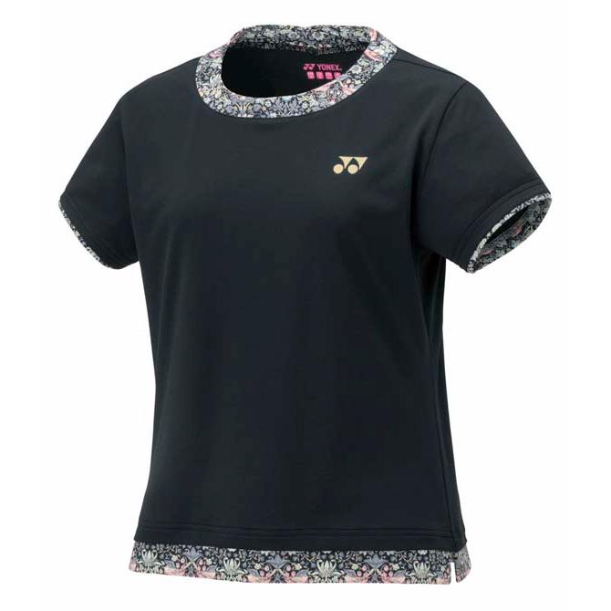 YONEX（ヨネックス） レディース ゲームシャツ(ブラック・サイズ：L