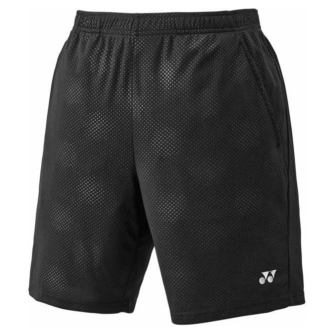 【新品Lサイズ】ユニハーフパンツ YONEX（ヨネックス） ユニセックス ハーフパンツ(ブラック・サイズ：S
