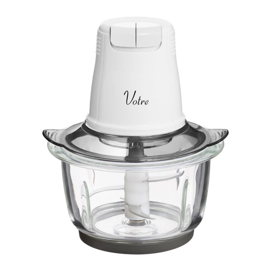 山善（YAMAZEN） コンパクトフードプロセッサー ホワイト Votre