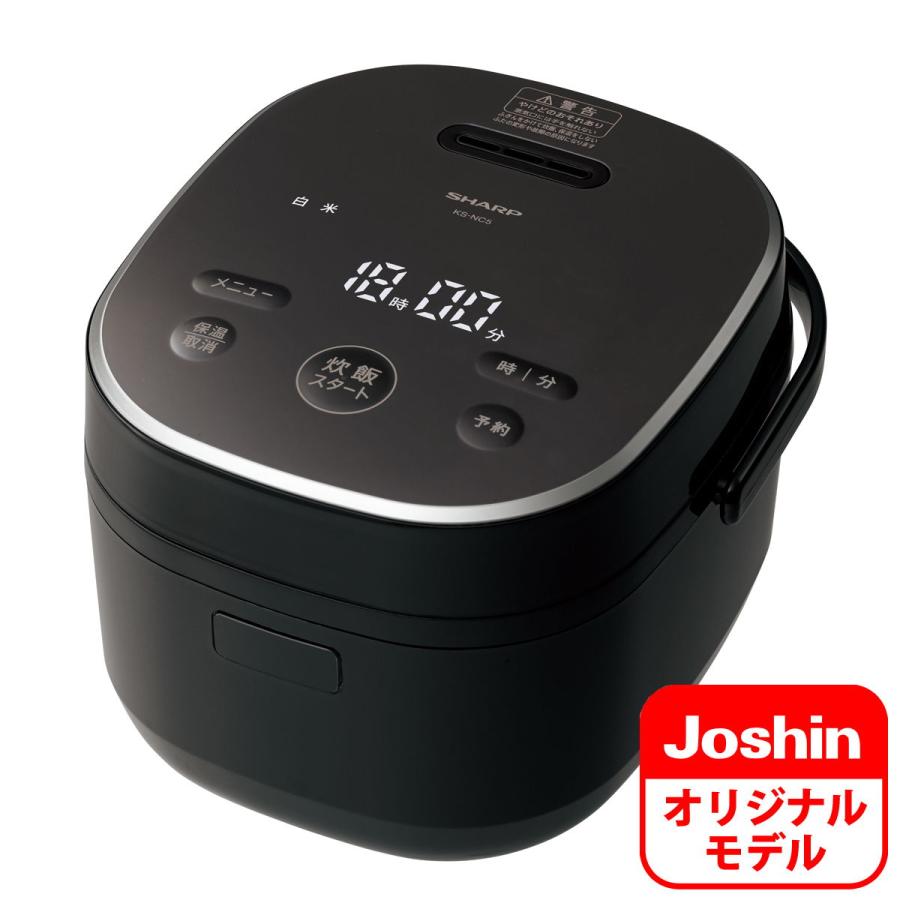 SHARP（シャープ） ジャー炊飯器 (3合炊き) ブラック SHARP KS-CF05Eの