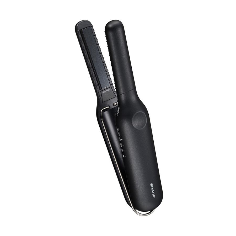 SHARP（シャープ） ストレートヘアアイロン(スムースブラック) パワー