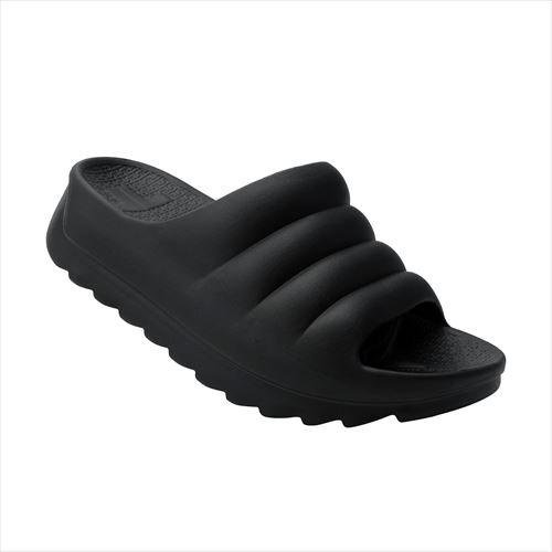 TELIC リカバリーサンダル(Black・サイズ：L(26.5-27cm)) 返品