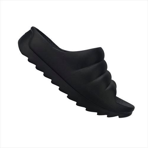 TELIC リカバリーサンダル(Black・サイズ：L(26.5-27cm)) 返品