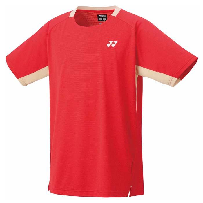 新品 YONEX 10642 バドミントンシャツ L タンゴレッド YONEX ヨネックス バドミントンウェア ゲームシャツ 10642 ユニ