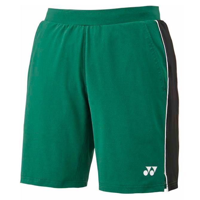 YONEX グリーン ハーフパンツ YONEX（ヨネックス） ユニセックス ニットハーフパンツ(ダークグリーン
