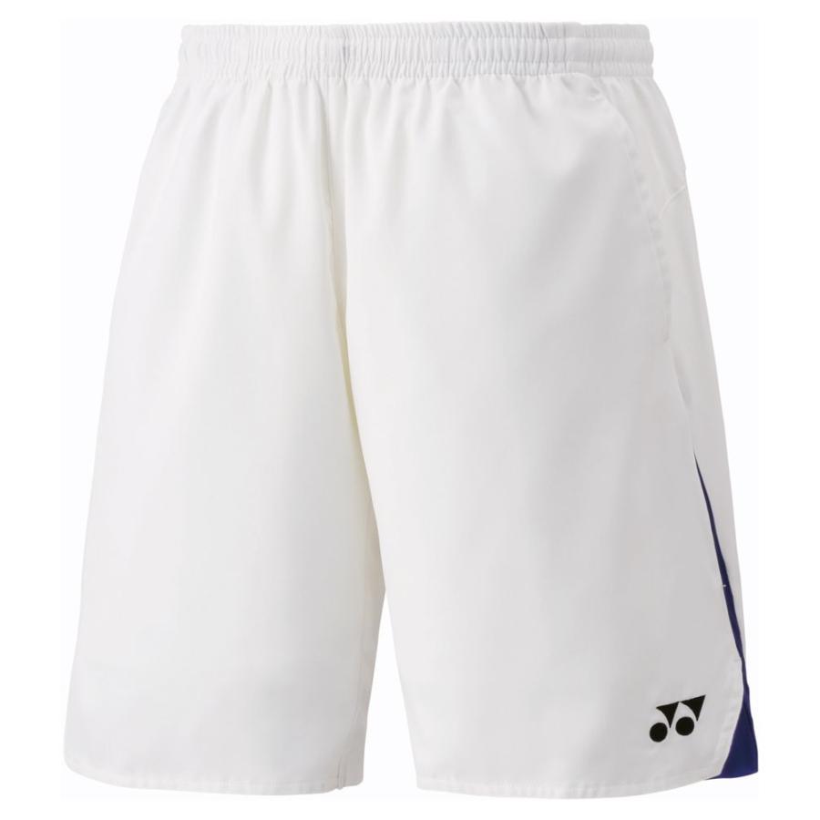 YONEX（ヨネックス） ユニセックス ハーフパンツ(ホワイト・サイズ：S