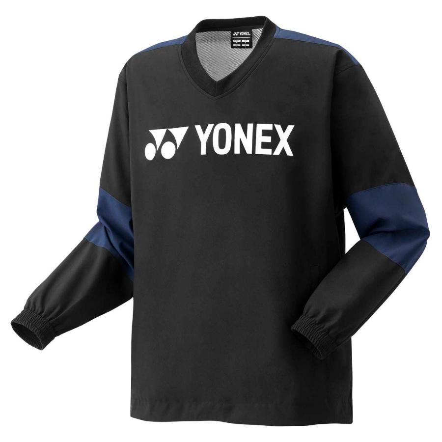 YONEX　Ｖブレカー　Sサイズ YONEX（ヨネックス） ユニセックス 裏地付Vブレーカー(ブラック