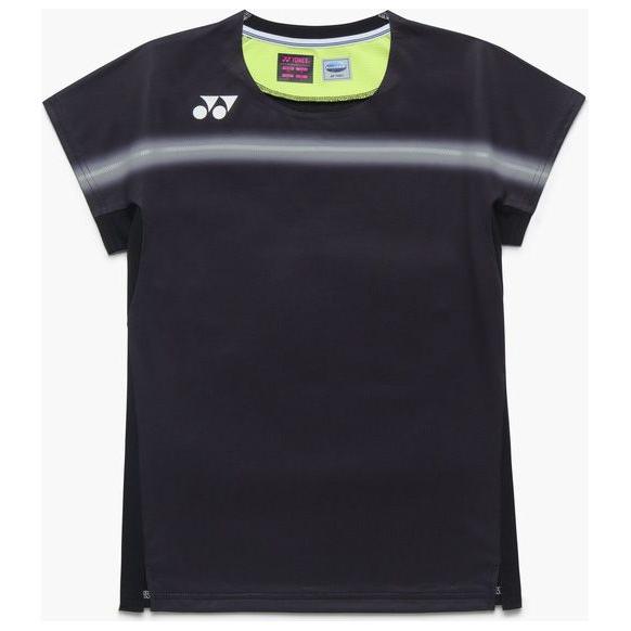 YONEX バドミントンウェア Mサイズ YONEX（ヨネックス） レディース ゲームシャツ(ブラック・サイズ：M