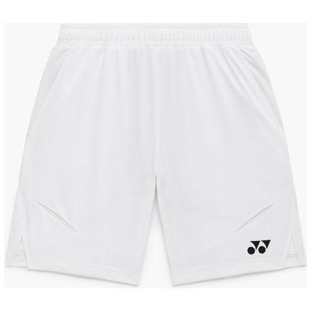 YONEX（ヨネックス） メンズ ニットハーフパンツ(ホワイト・サイズ：L