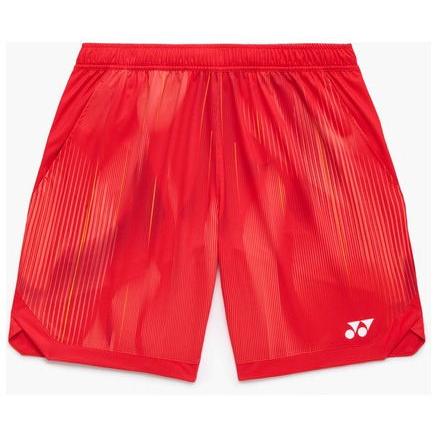 YONEX（ヨネックス） メンズ ニットハーフパンツ(ブライトレッド