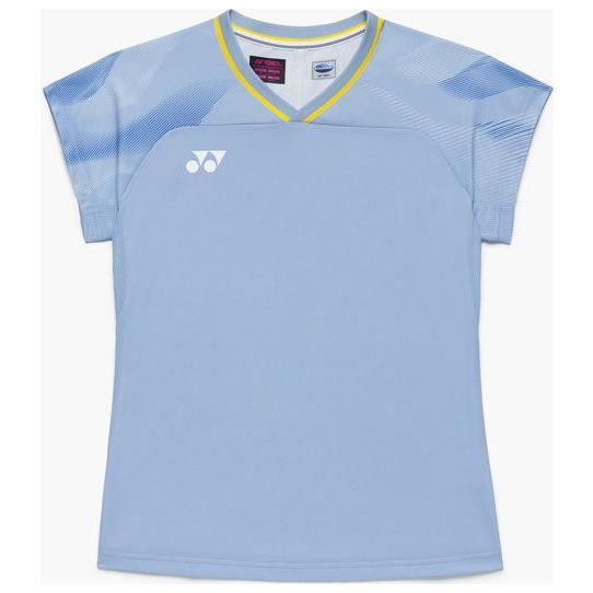 新品・未開封　ヨネックス ウィメンズゲームシャツ　ジュエルブルー　Oサイズ YONEX（ヨネックス） レディース ゲームシャツ(ジュエルブルー・サイズ