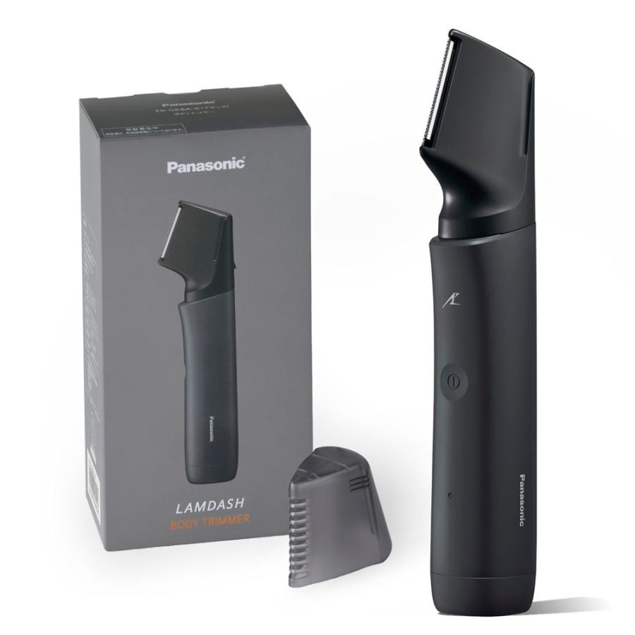 【替刃つき】Panasonic LAMDASH ボディトリマー ER-GK8A Panasonic（パナソニック） ボディートリマー(充電式)(ブラック