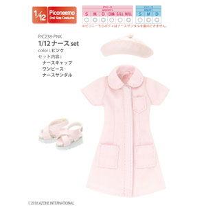 アゾン 1/ 12 ピコニーモ用ウェア ナースset ピンク(PIC238-PNK)ウェア 返品種別B