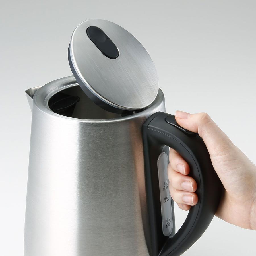 ラッセルホブス 電気ケトル 1.0L シルバー Russell Hobbs Basic Kettle 7013JP 返品種別A｜joshin｜02