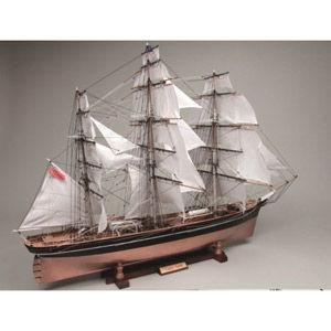 ウッディジョー 1/ 80 木製帆船模型 カティーサーク(帆付き)木製組立キット 返品種別B 船、ボート