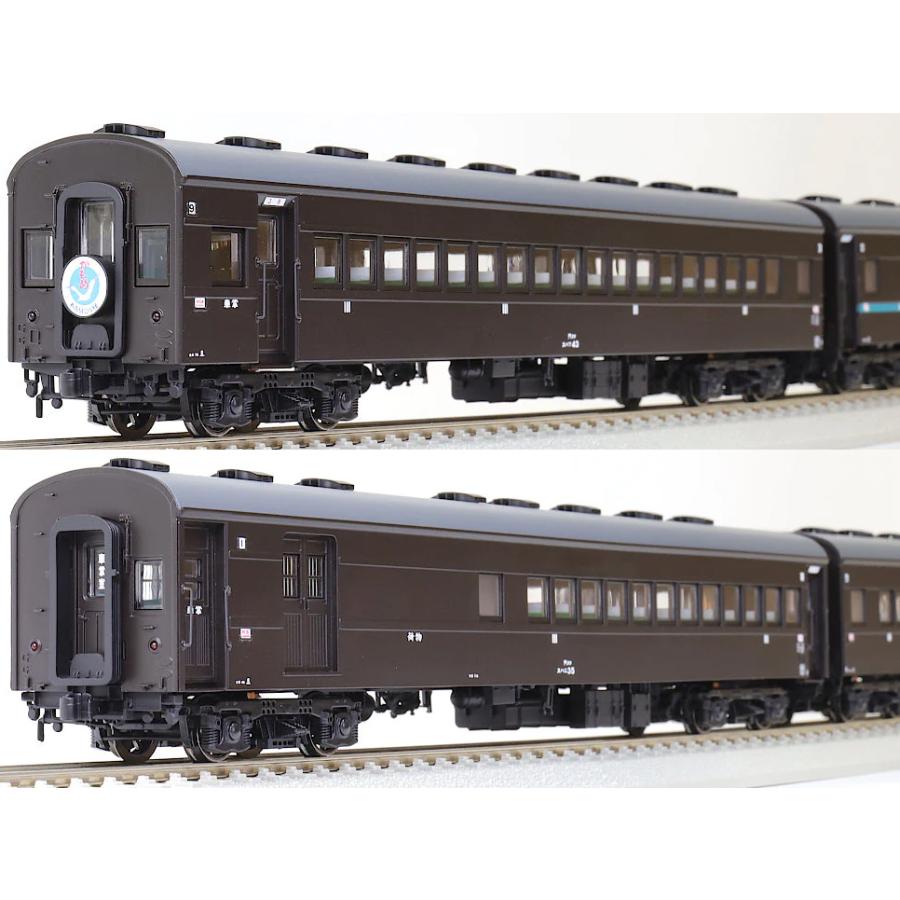 天賞堂（Tenshodo） (HO) 57077 特急「かもめ」客車(スハ44・マシ49形