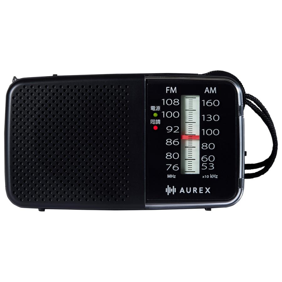 TOSHIBA（東芝） ワイドFM/ AMラジオ LEDライト搭載(ブラック) TOSHIBA