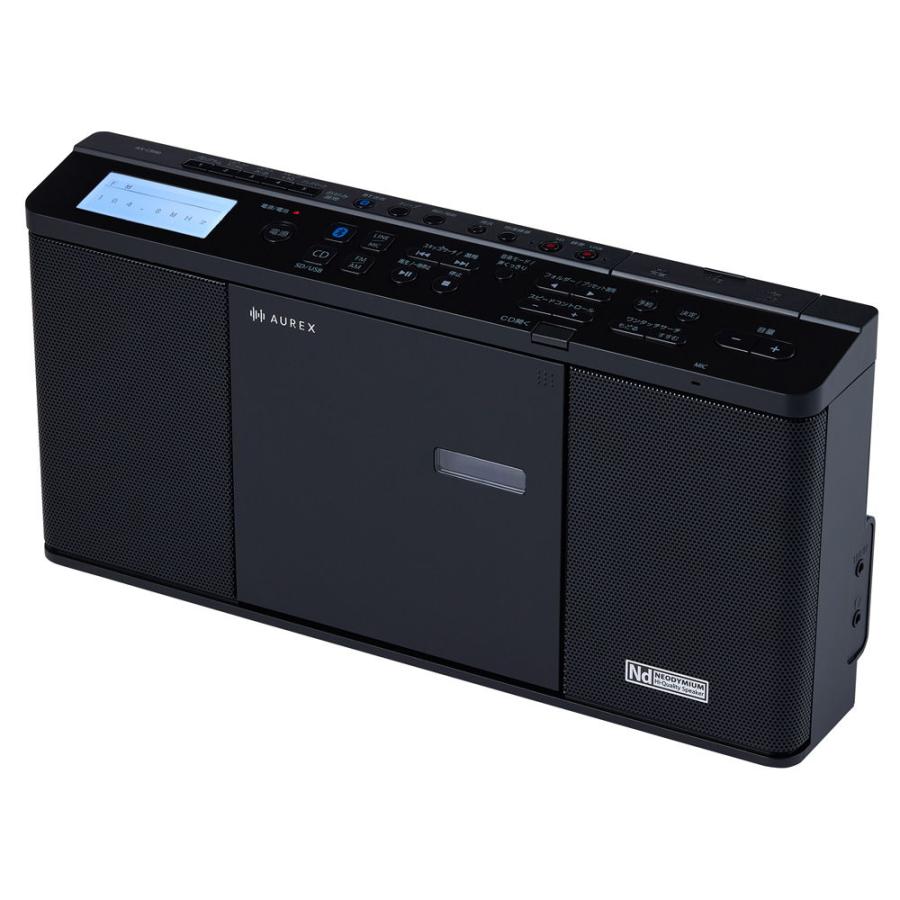 TOSHIBA（東芝） Bluetooth対応 SD/ USB/ CDラジオ(ブラック) TOSHIBA