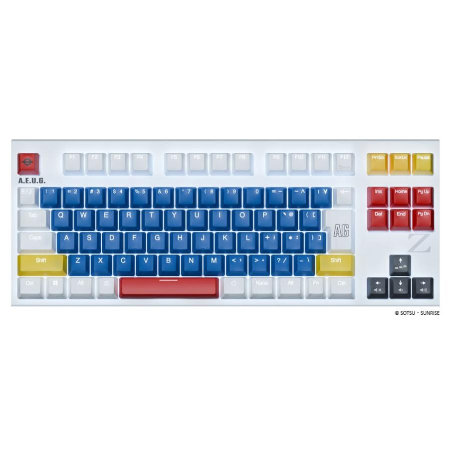 東プレ キーボード REALFORCE GX1 Plus Keyboard 『機動戦士ガンダム Z