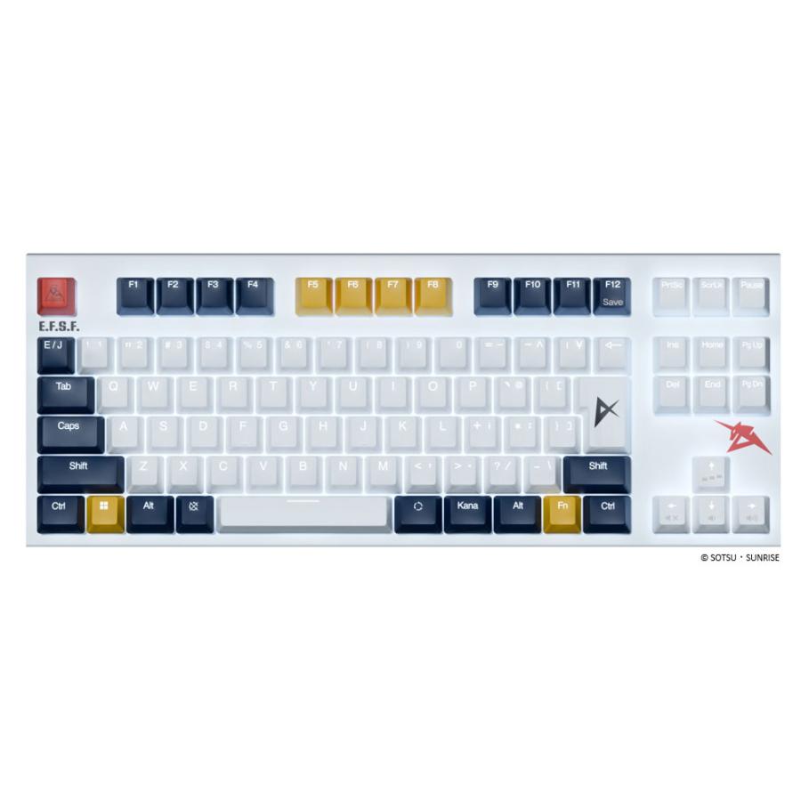 キーボード 東プレ Realforce × 機動戦士Zガンダム GX1 Plus Keyboard Zガンダム