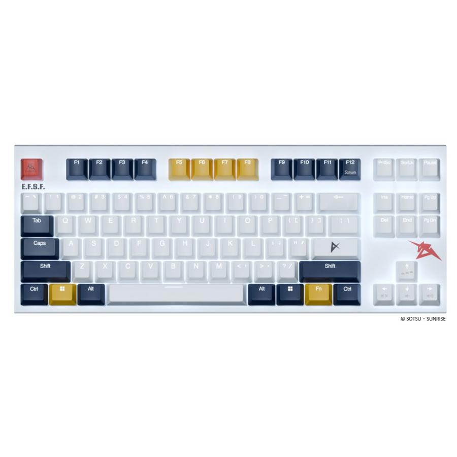 東プレ キーボード REALFORCE GX1 Plus Keyboard 『機動戦士ガンダム