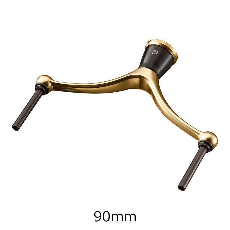 SLP RCS マシンカットライトハンドル90mmダブルハンドルザイオンノブ