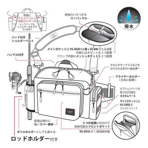 LSD ヒップバッグチューンドネオ(コーデュラカーキ) 返品種別A｜joshin｜02