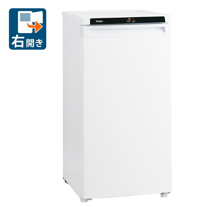 標準設置 送料無料 ハイアール 大幅にプライスダウン 102L 冷凍庫 右開き フリーザー 通販 ホワイト Haier JF-NU102C-W 返品種別A 直冷式