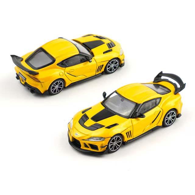 POP RACE 1/ 64 DARWIN PRO 66G WBK SUPRA A90 NITRO YELLOW(PRE033