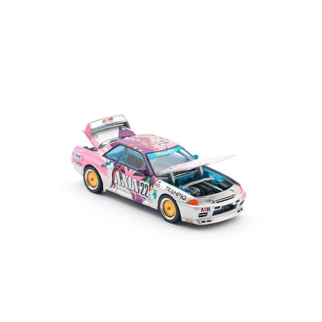 POP RACE 1/ 64 NISSAN SKYLINE GT-R R32 #22 AXIA GROUP A
