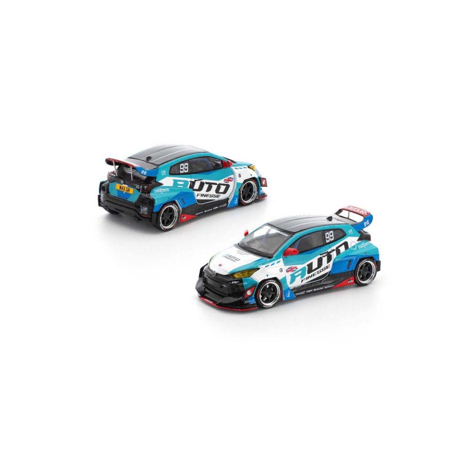 POP RACE 1/ 64 PANDEM GR YARIS - AUTO FINESSE(PRE012)ミニカー 返品