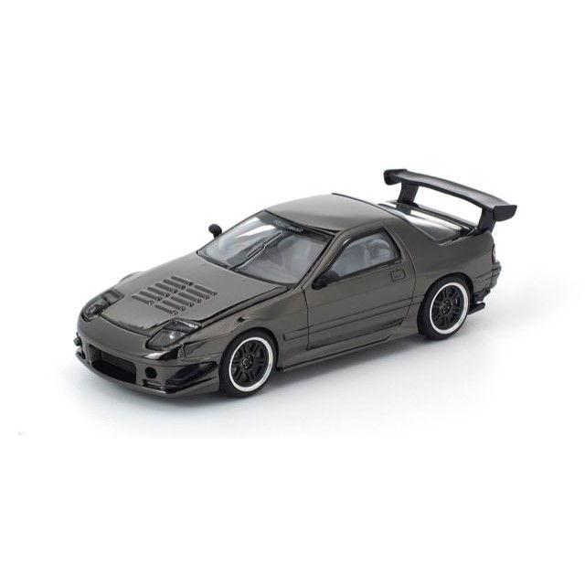 POP RACE 1/ 64 マツダ RX-7(FC3S)RE雨宮 ダーククローム(PRDC008
