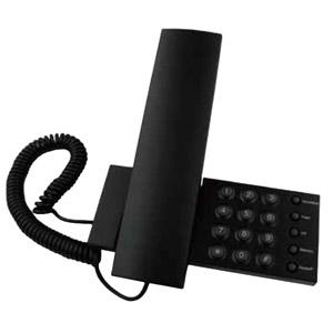 アルテ 電話機 ブラック Halte Design telephone TGX-02 TGX-02BK 返品  