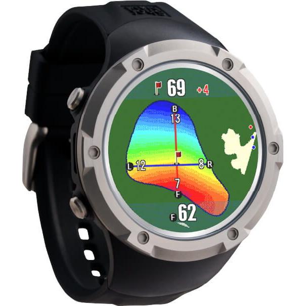 ShotNavi ショットナビ 腕時計型GPSナビ Shot Navi Evolve α ブラックの商品画像（Yahoo!ショッピング）