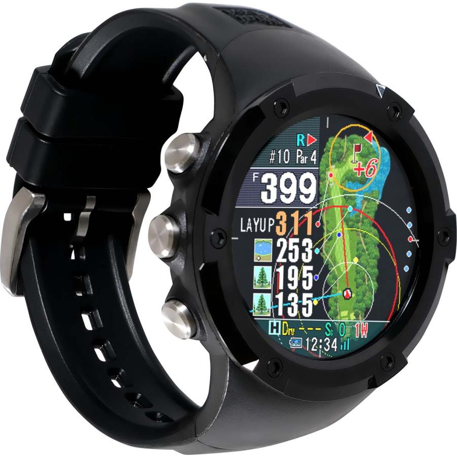 ShotNavi（ショットナビ） GPSゴルフナビ Evolve GII(ブラック) 返品