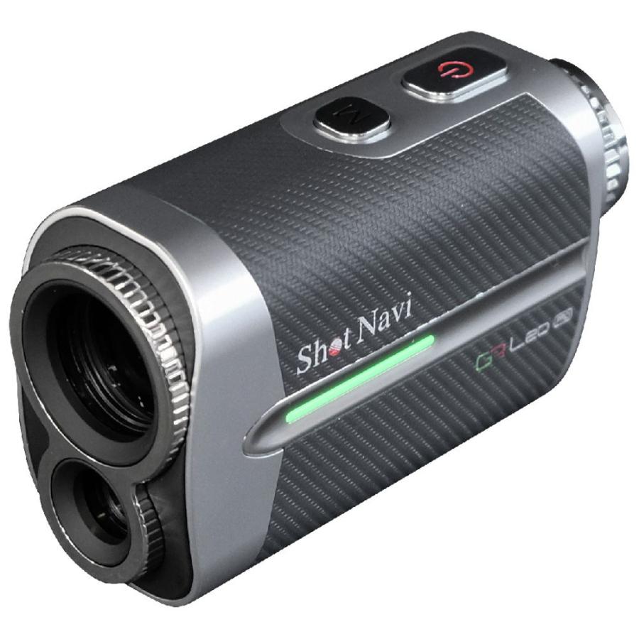 ショットナビ レーザー距離計測器 Voice Laser GR Leo PRO(カーボングレー) ShotNavi GRLEOPRO 返品種別Aの画像