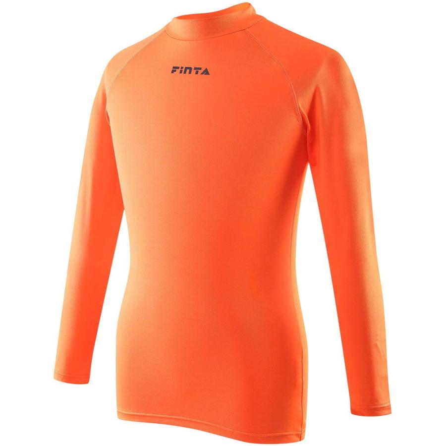 FINTA(フィンタ) サッカー・フットサル用 インナーシャツ(オレンジ・サイズ：160cm) 返品種別A｜joshin｜02
