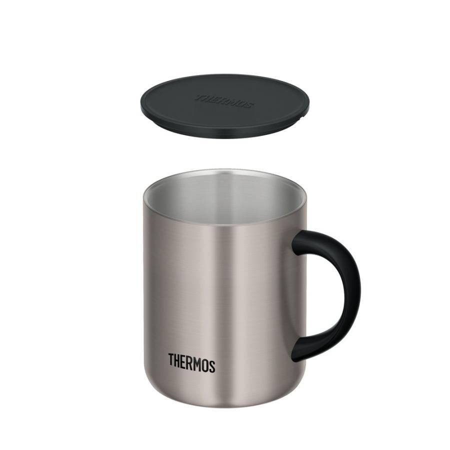 サーモス 真空断熱マグカップ 0.35L ステンレスマット THERMOS JDG-352C-SMT 返品種別A｜joshin｜04