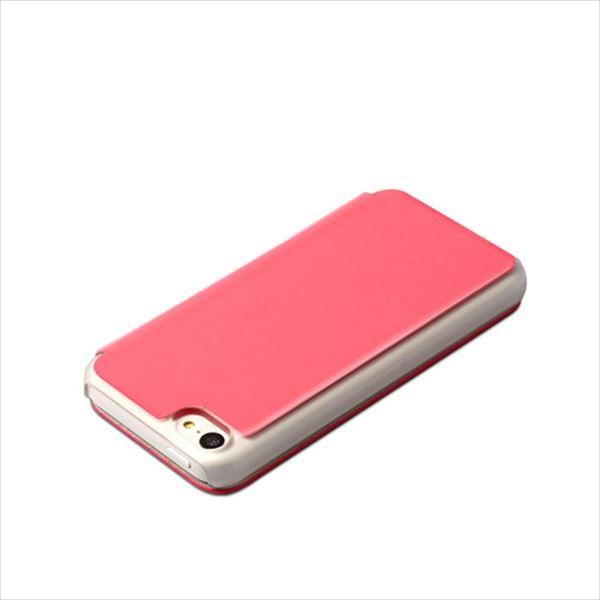 ZENUS iPhone 5c用 手帳型ケース Masstige Color Flip Case(ピンク) Z2520I5C 返品種別A｜joshin｜04