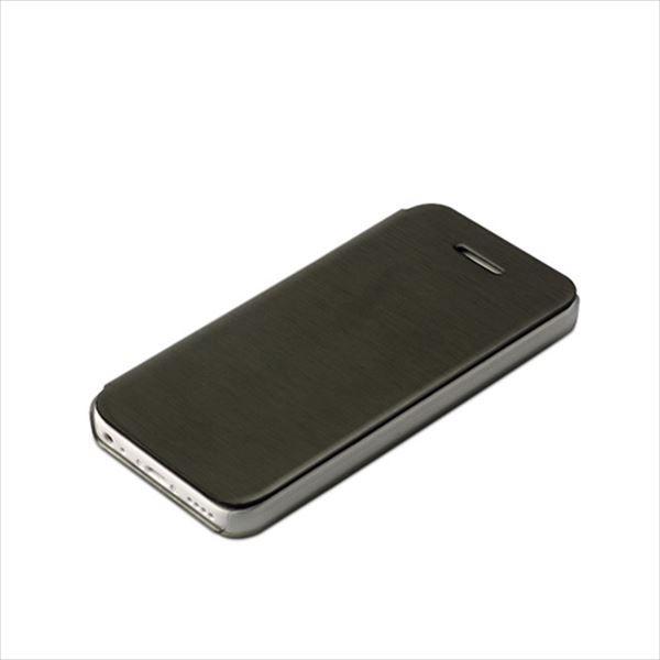 ZENUS iPhone 5c用 手帳型ケース Masstige Color Flip Case(ブラック) Z2522I5C 返品種別A｜joshin｜03