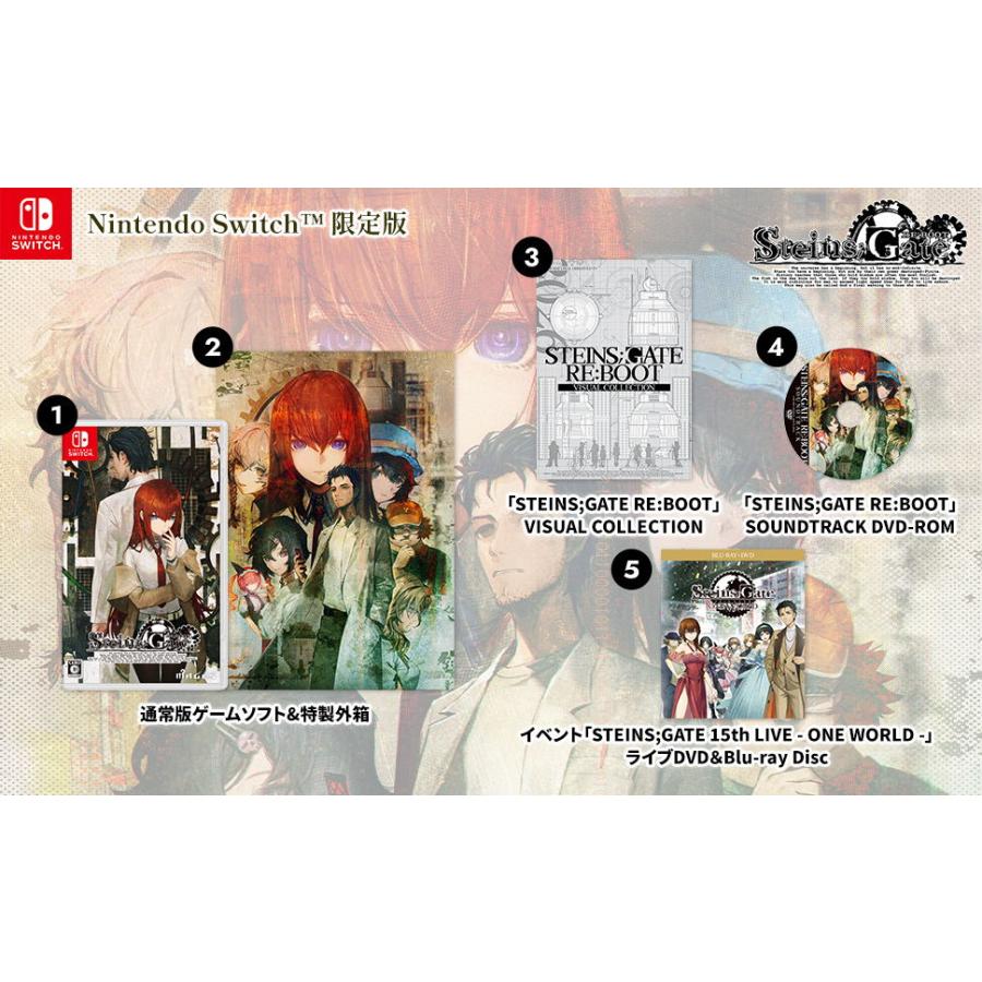 MAGES.（メージス） (Joshinオリジナル特典付)(Switch)STEINS;GATE RE