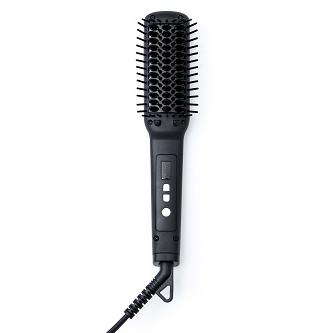 SALONIA（サロニア） ストレートヒートブラシ スリム(ブラック