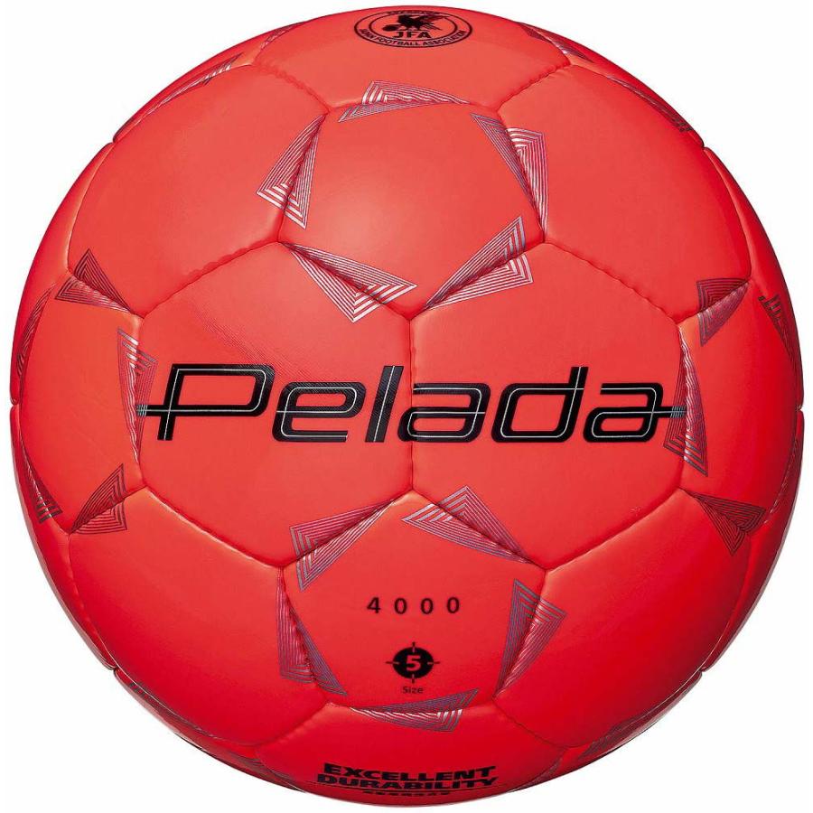 モルテン サッカーボール 5号球 ペレーダ4000(蛍光オレンジ) ／3日〜8