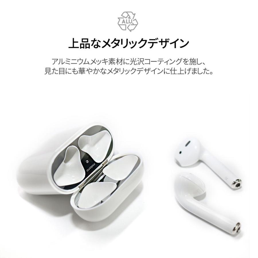 モトモ AirPods Pro Dust Guard 金属粉侵入防止シール(シルバー) motomo MT20293APP 返品種別A｜joshin｜06