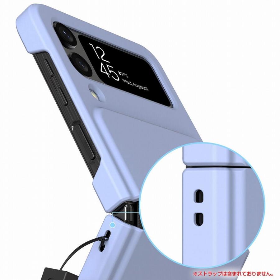 araree Galaxy Z Flip4(SC-54C/ SCG17)用 Aero Flex(ブラック) AR24777GZFP3BK 返品種別A｜joshin｜13