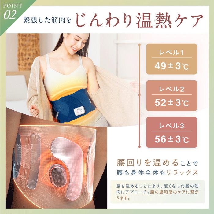 NIPLUX 電動腰サポーター WAISTURELAX(ウエスタリラックス) NP