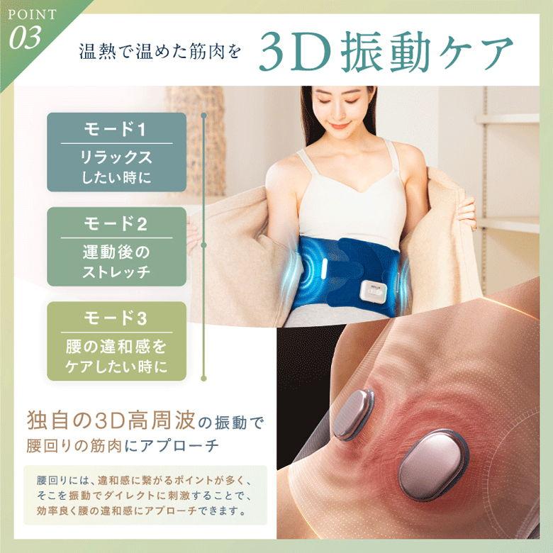 NIPLUX 電動腰サポーター WAISTURELAX(ウエスタリラックス) NP